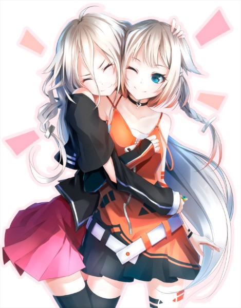 Hugs! - Anime, Not anime, Ia, one, Vocaloid, Anime art