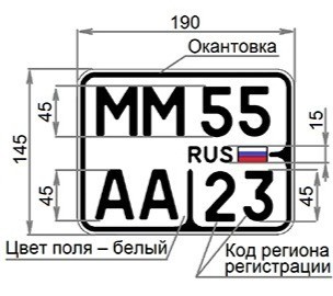 New license plates to appear in Russia - Update, Number, Registration plate, GOST, news, Longpost