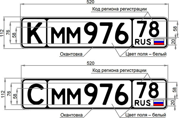 New license plates to appear in Russia - Update, Number, Registration plate, GOST, news, Longpost