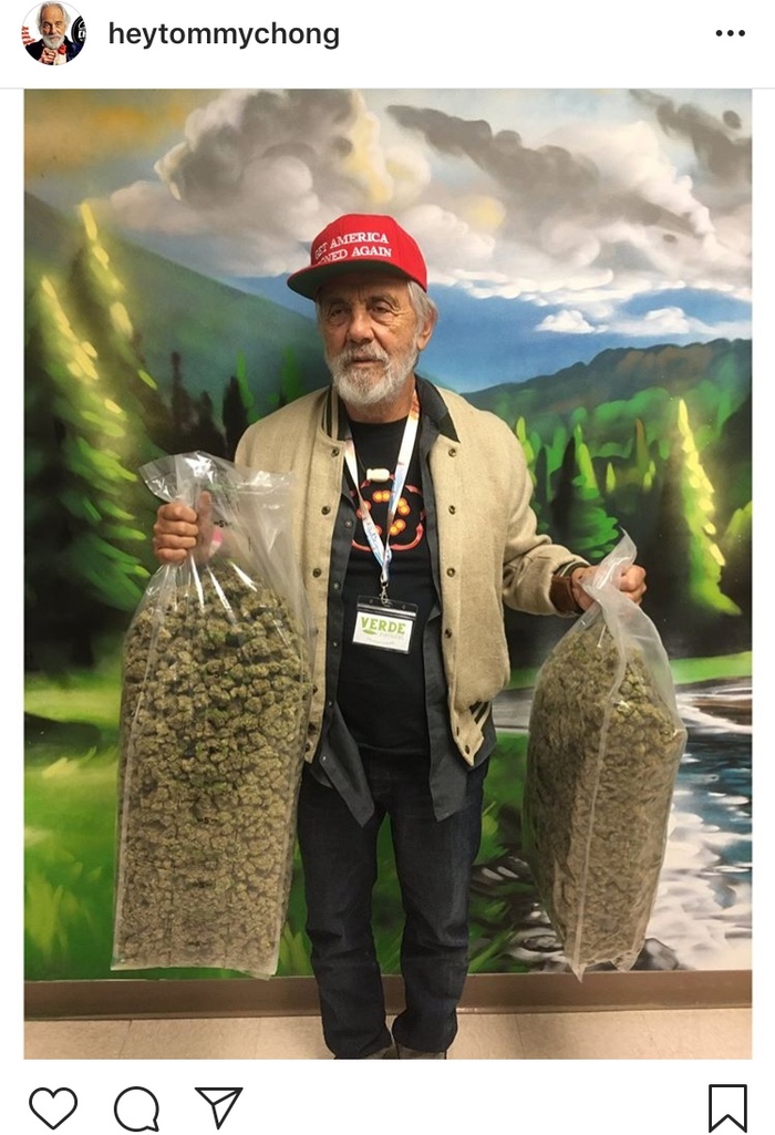 From Tommy Chong's instagram. - Instagram, Cheech Marin, Tommy Chong, Stoned