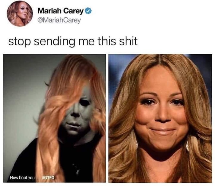 Michael Myers aka Mariah Carey - , Halloween, Mariah Carey, 