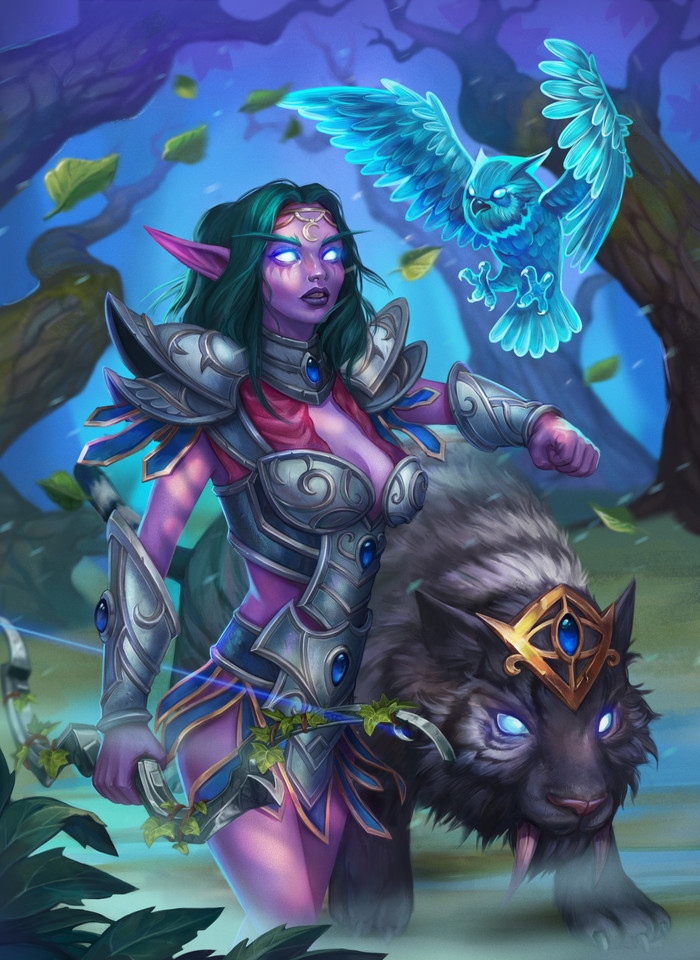 Tyrande Whisperwind by Olga Zhgorovskaya