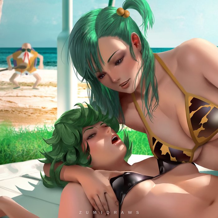 Art by Zumi / ZumiDraws - Art, Onepunchman, Zumidraws, , Tatsumaki, Anime, Anime art, NSFW