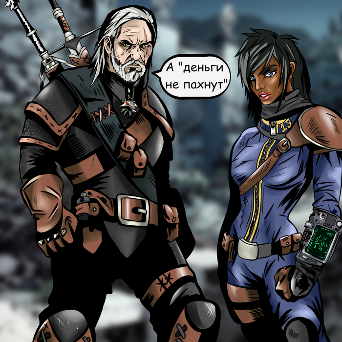 Схема работает Комиксы, Gears of War, Uncharted, Mass Effect, Deus Ex, Fallout, Ведьмак, Fortnite, Длиннопост