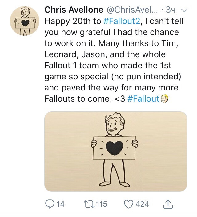 Fallout 2 ( 2) , Fallout, Fallout 2, ,  ,  , Twitter