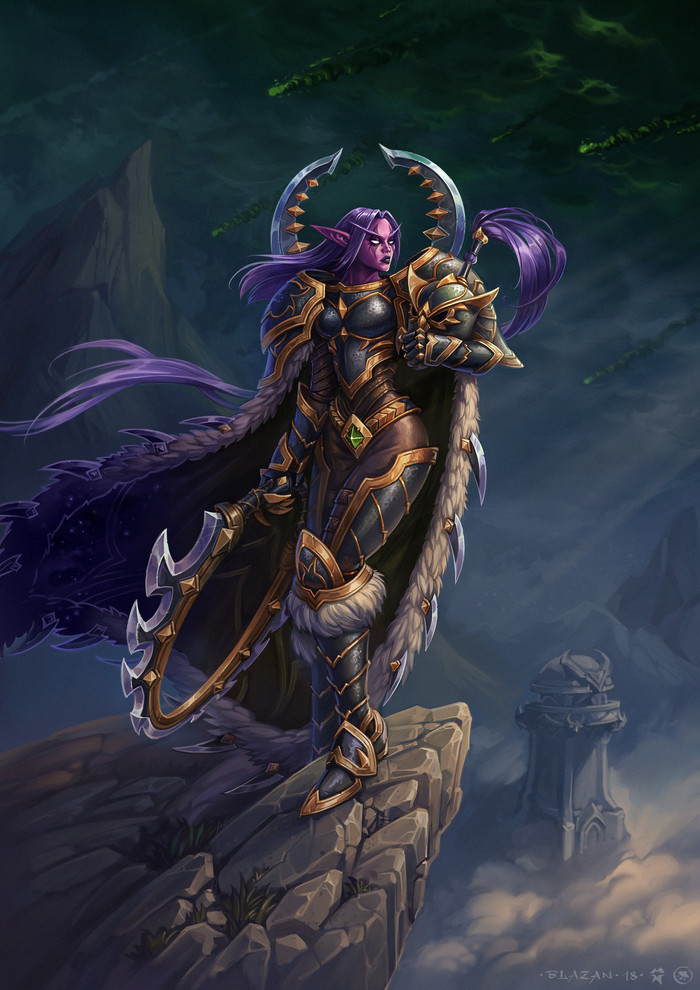 Maiev Shadowsong , , -, , World of Warcraft, Blizzard, ,  