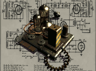 Tube amplifier for the computer Water chip (Water Chip) from Fallout 1 - My, Fallout 1, Tube amplifier, , , , Longpost