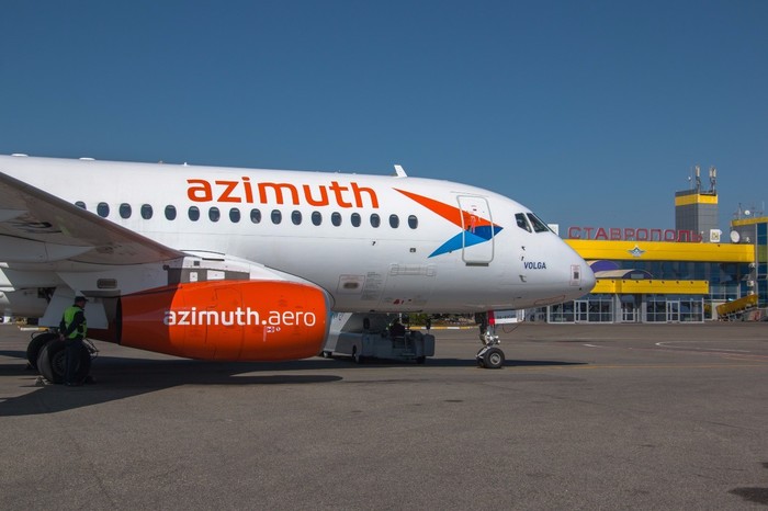 Azimuth    ! , ,  , , , , Sukhoi Superjet 100, 