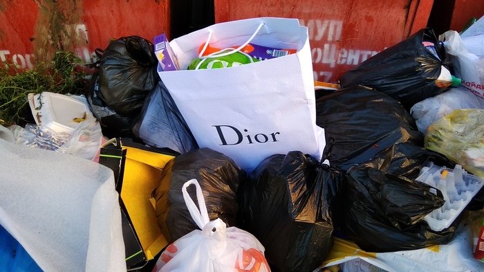 This is to take into account all fashion trends - Dior, Garbage, Town