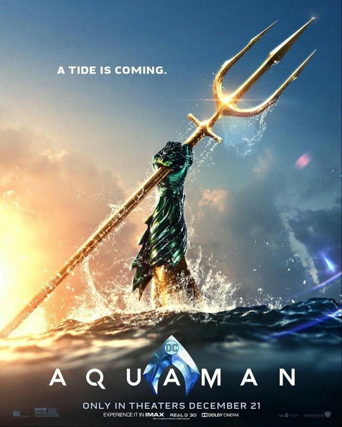New poster, promo art and footage from the filming of Aquaman. - Aquaman, Movies, DC, Jason Momoa, Poster, Filming, Promo art, Longpost, Dc comics
