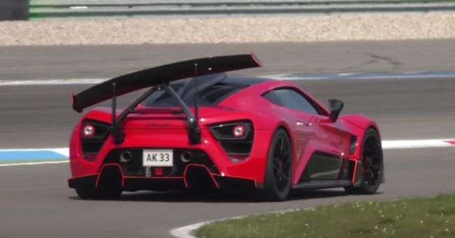 Supercar Zenovo TSR-S is equipped with the most unusual spoiler in the world - Spoiler, Race, Supercar