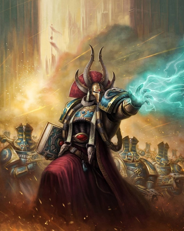 Ahriman - Warhammer 40k, Chaos space marines, Tzeentch, Thousand Sons, Wh Art, Ahzek Ahriman