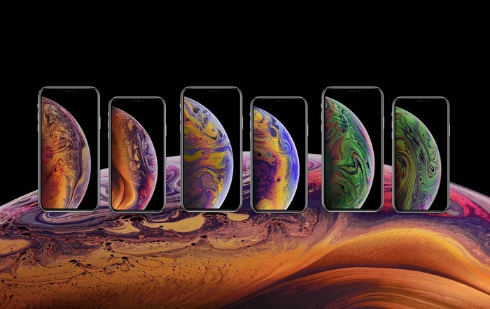 Want a wallpaper like the iPhone XS? - My, , Bubble, iPhone XS, , Longpost, iPhone