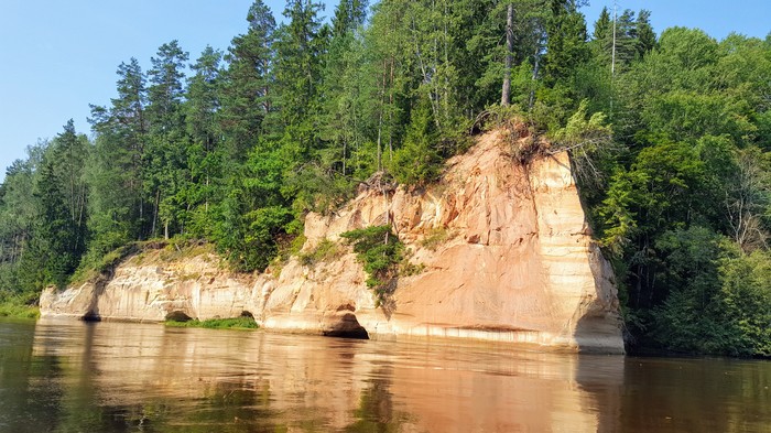 Latvia. - My, Latvia, Gauja, Photo on sneaker, Nature, Longpost