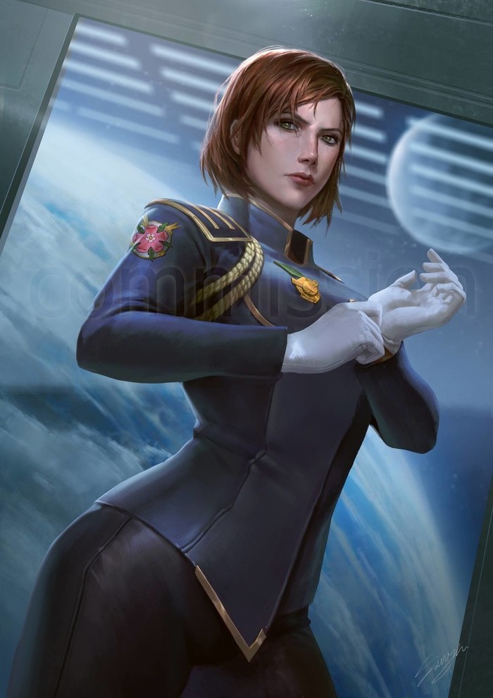 Commander Shepard - Mass effect, Shepard, Art, Femshep