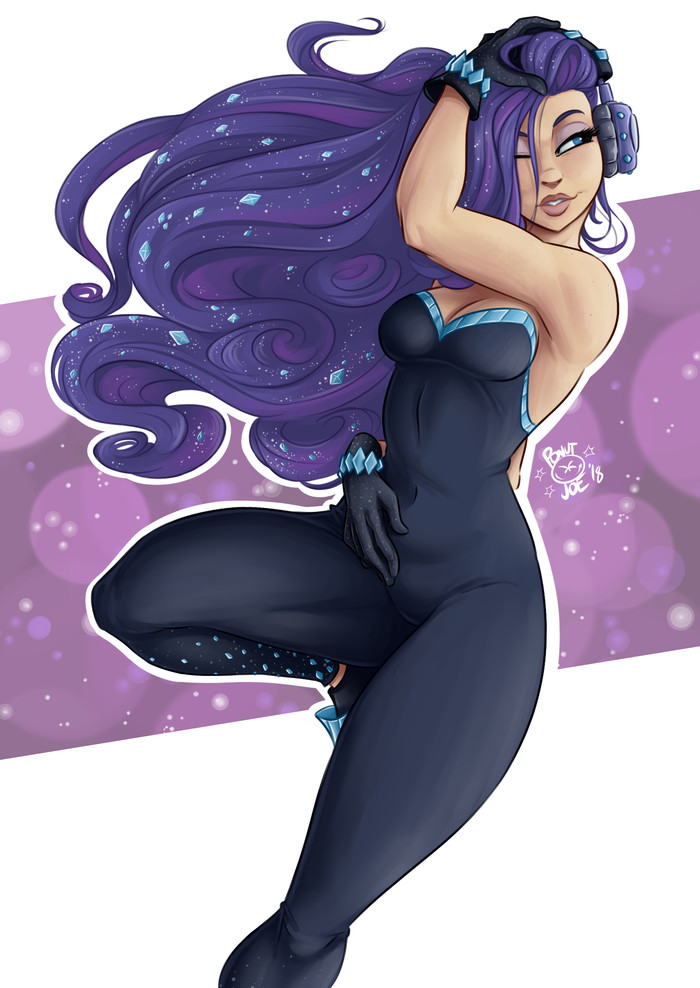 Рарка. - My Little Pony, Equestria Girls, PonyArt, Rarity, Хуманизация, Ponutjoe