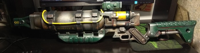 Craft Laser Rifle (Fallout 4) - My, 3D печать, 3D printer, Fallout 4, , Comic-con, Longpost
