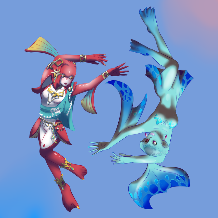    . The Legend of Zelda, Breath of the Wild, , , Monster Girl