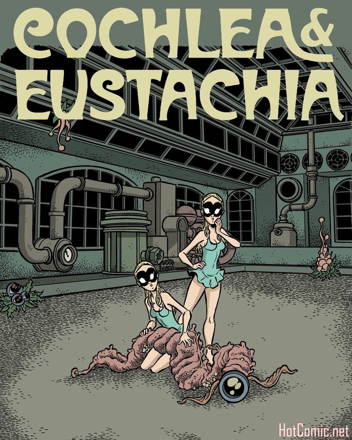Cochlea & Eustachia - Longpost, , Surrealism, Translation, Comics, My