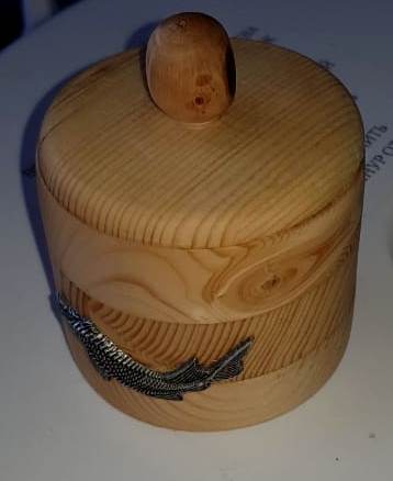 Wooden jar from the remnants of lumber - My, With your own hands, Jar, Needlework without process, Longpost