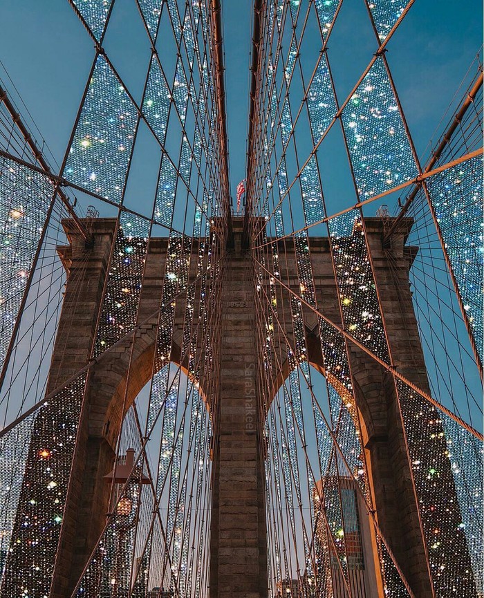 The Brooklyn Bridge. - Brooklyn, Bridge, America, USA, The photo, beauty