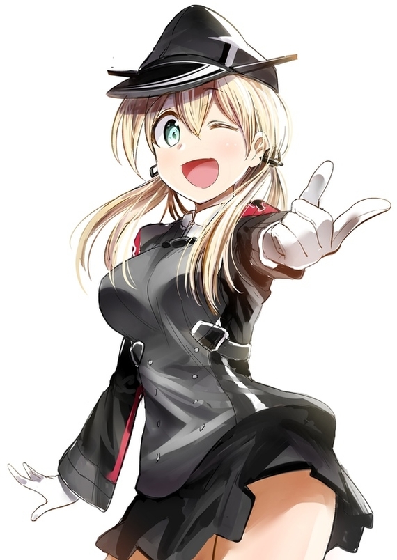 Prinz Eugen - Kantai collection, Prinz Eugen, Anime art, Anime, Kriegsmarine