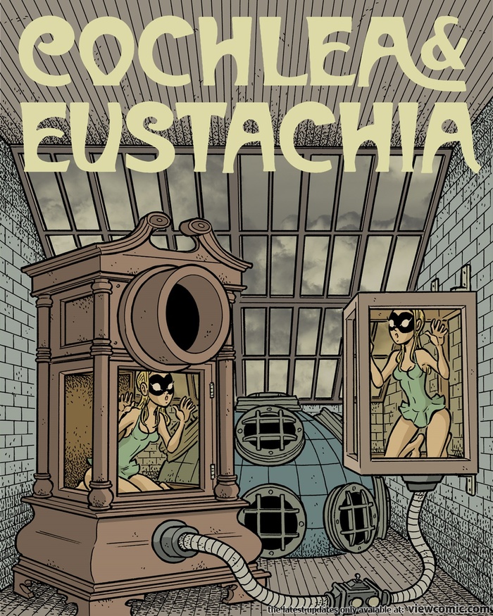 Cochlea & Eustachia #3 - NSFW, My, , Comics, Translation, Longpost, Surrealism