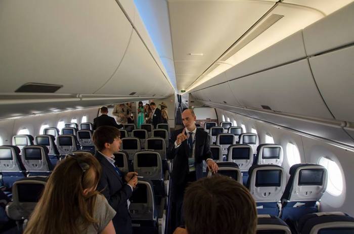 Airbus A350-900 Airbus, Авиация, Репортаж, Самолет, Авиасалон, Длиннопост