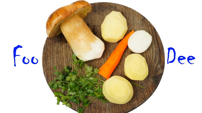 Fragrant mushroom soup - My, Soup, Longpost, Hot, Dish, Recipe, Porcini, Cooking, Video