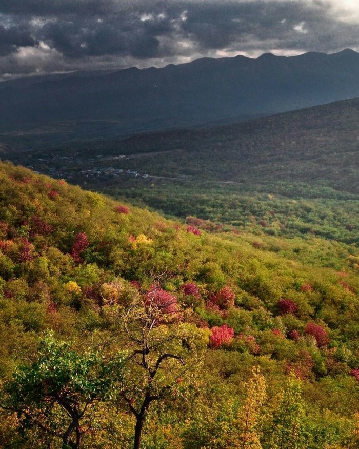 Буйнакская осень, республика Дагестан.