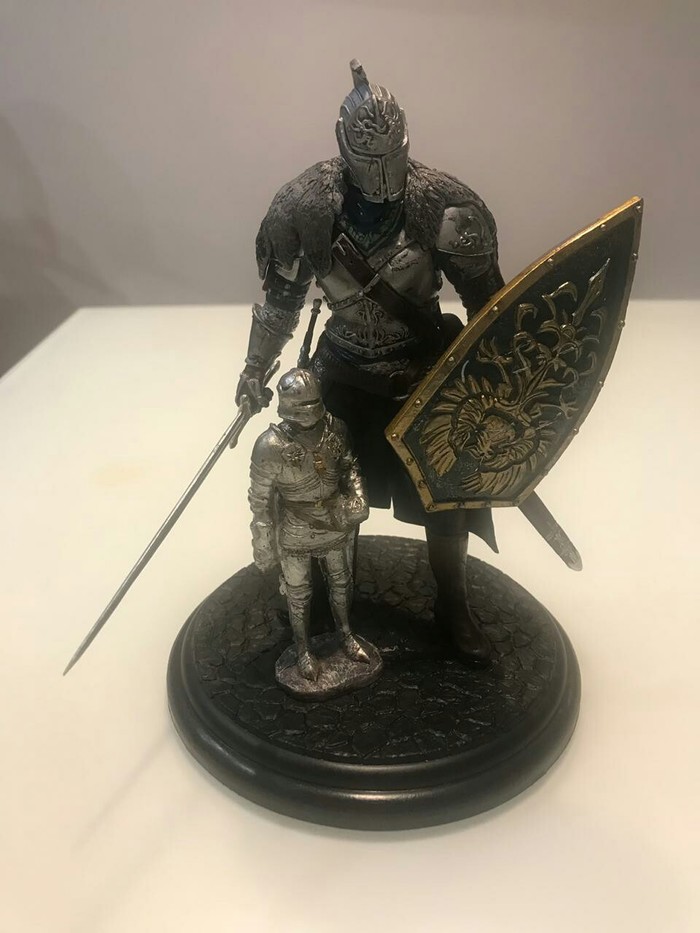 When he came to school for his younger brother - Dark souls, Knight, Figurine, Games, Knights, Figurines