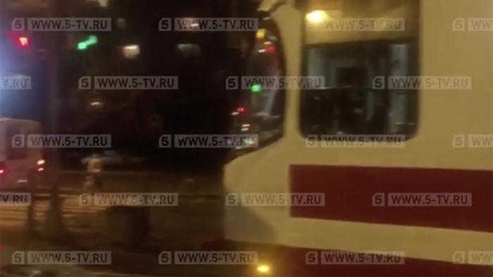 Two trams were fired upon in St. Petersburg... - Tram, Shelling, State of emergency, Horror, Accordion, Tragedy, Saint Petersburg, Victim, Repeat