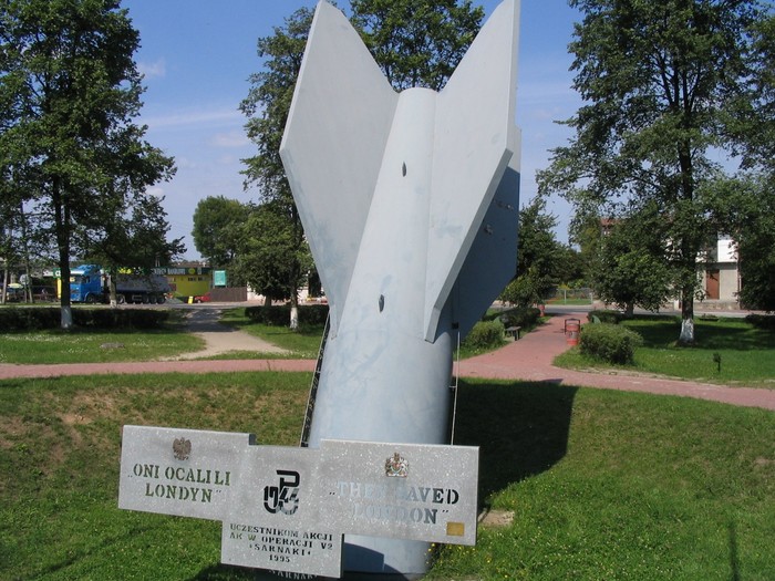 Monument to the V-2 rocket - The Second World War, Rocket, Poland, Monument, V-2, Third Reich