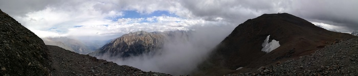 When you want a soft cloud) - Caucasus, Панорама, The mountains