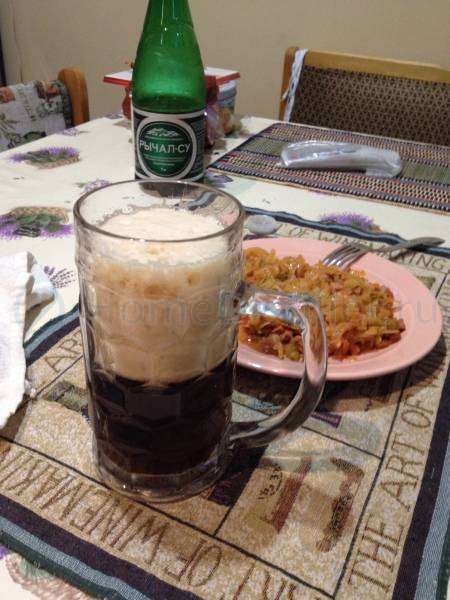 Guinness at home or beer drink made from kvass wort - My, Brewing, Recipe, Longpost