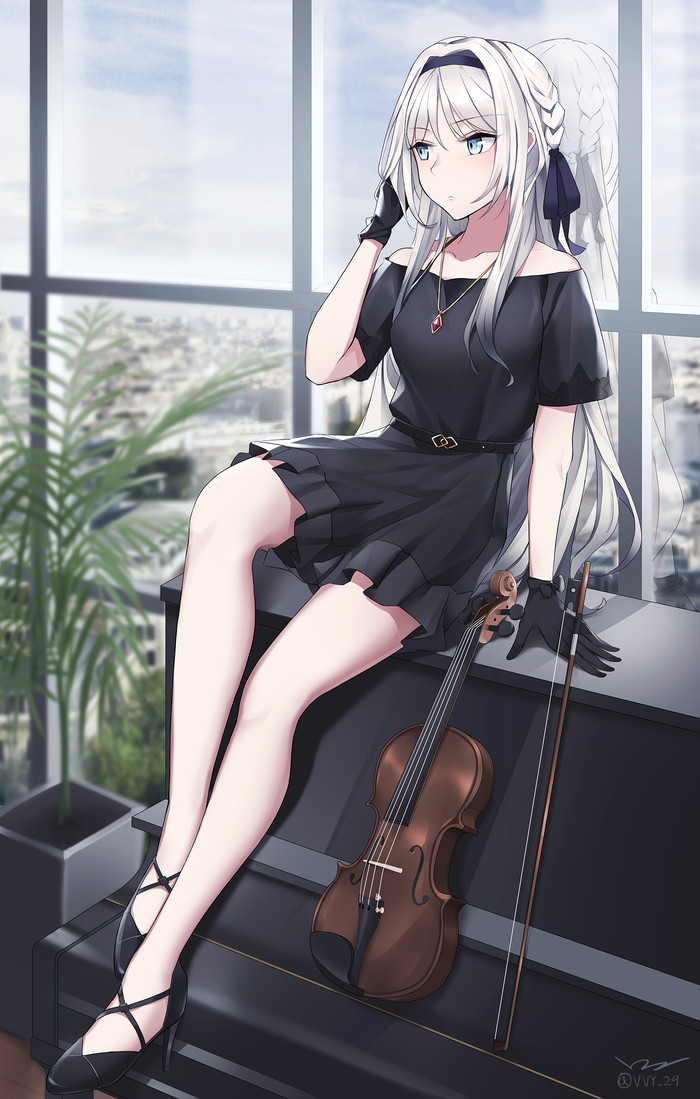 AN94 - Anime art, Girls frontline, AN-94