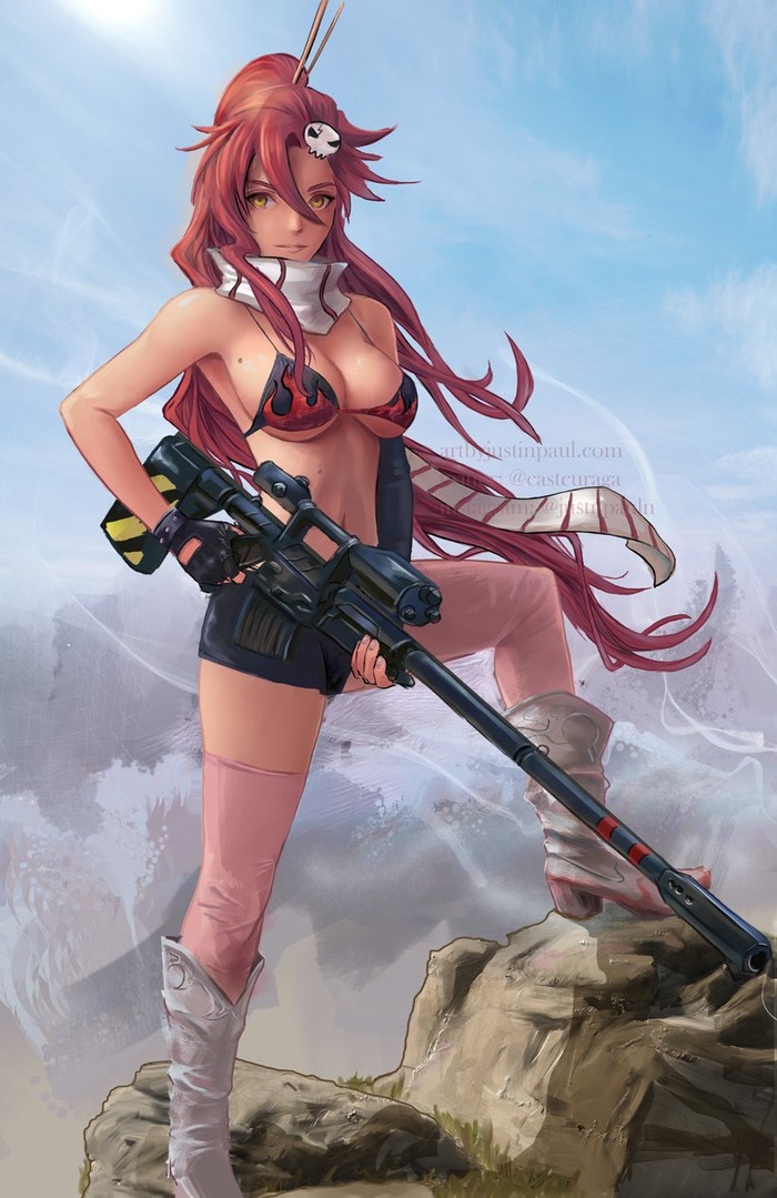 Yoko , , , Yoko Littner, Gurren Lagann, Justin Paul