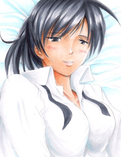 Tsukahara Hibiki - Tsukahara Hibiki, Amagami, Anime Art, Длиннопост