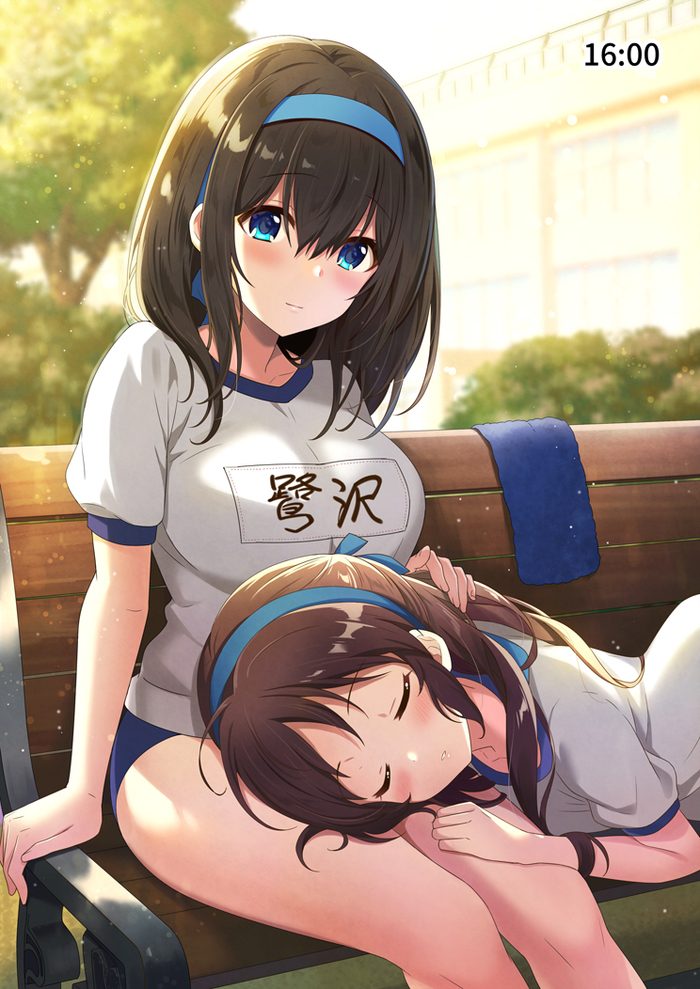 Fumika Sagisawa and Arisu Tachibana - Sagisawa fumika, Idolmaster Cinderella Girls, Tachibana Arisu, Anime art