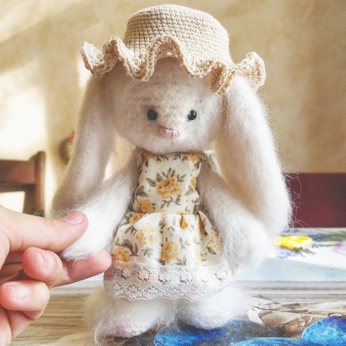 Bunny Mi - Amigurumi, Knitted toys, Knitting, Hare, Crochet, Needlework