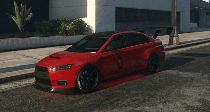 Gta Online - Моё, GTA 5, GTA Online, Karin Kuruma, Mitsubishi Lancer