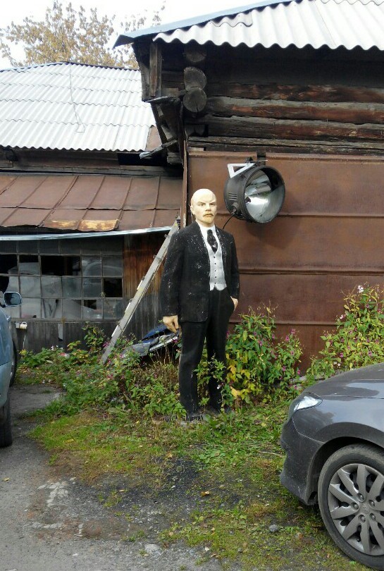 Lenin in October - My, Lenin, Tomsk