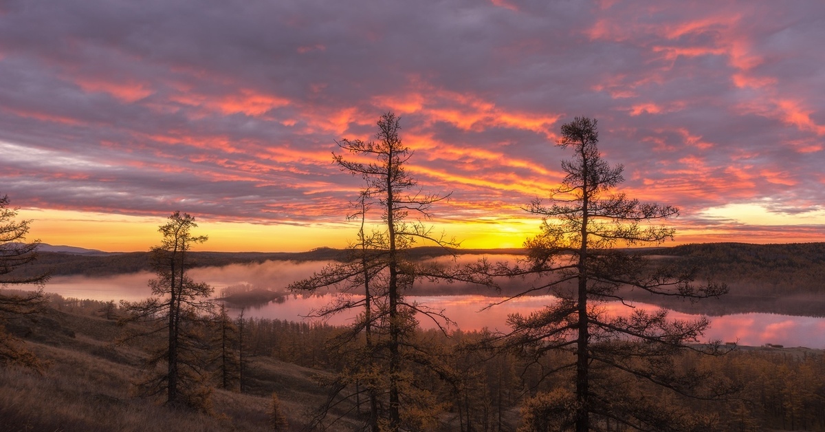 Природа подарила. Закат в лесу. Закат на Южном Урале. Южный Урал. Природа Урала вид с горы закат.