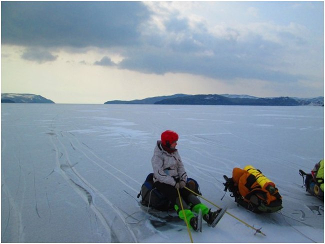 Hike on Baikal on skates (2016). Day 6 (March 13, Sunday) - My, Hike, Diary, Life stories, Baikal, JOURNEY TO BAIKAL, Baikal on skates, Travels, Hiking Diaries, Longpost