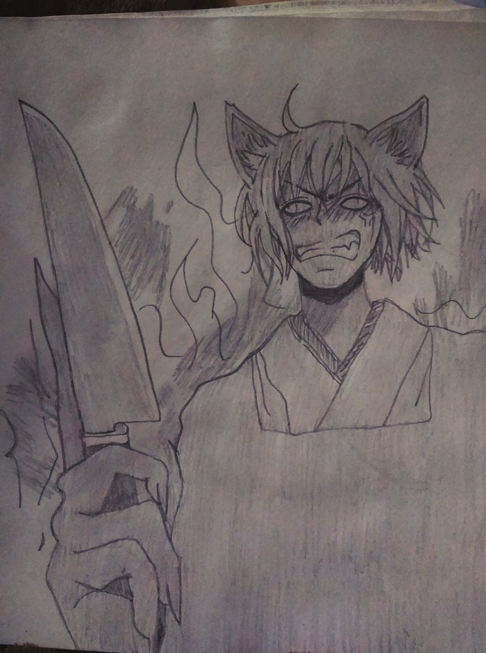 Tomoe - My, Drawing, Kalyaki-Malyaki