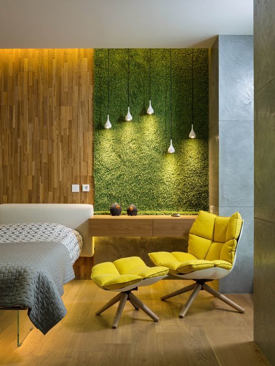 Phytodesign: combining style with sustainability - Design, Interior, Apartment, Repair, Moss, , Longpost