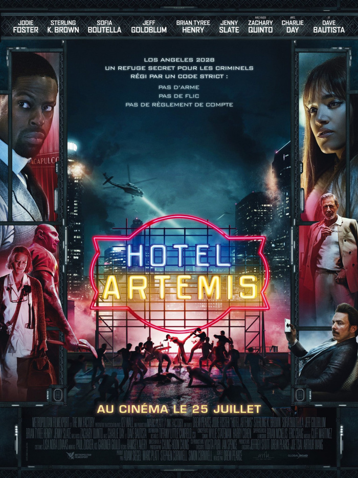 Artemis Hotel - Movies, I advise you to look, Fantasy, Future, Jodie Foster, Dave Batista, Video, Longpost