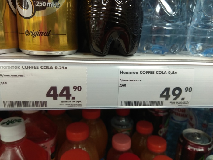 Difficult choice - Humor, My, Difficult choice, Prices, Pyaterochka