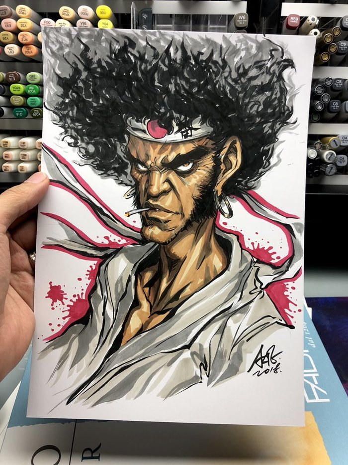 Afro Samurai , Afro Samurai, Artgerm