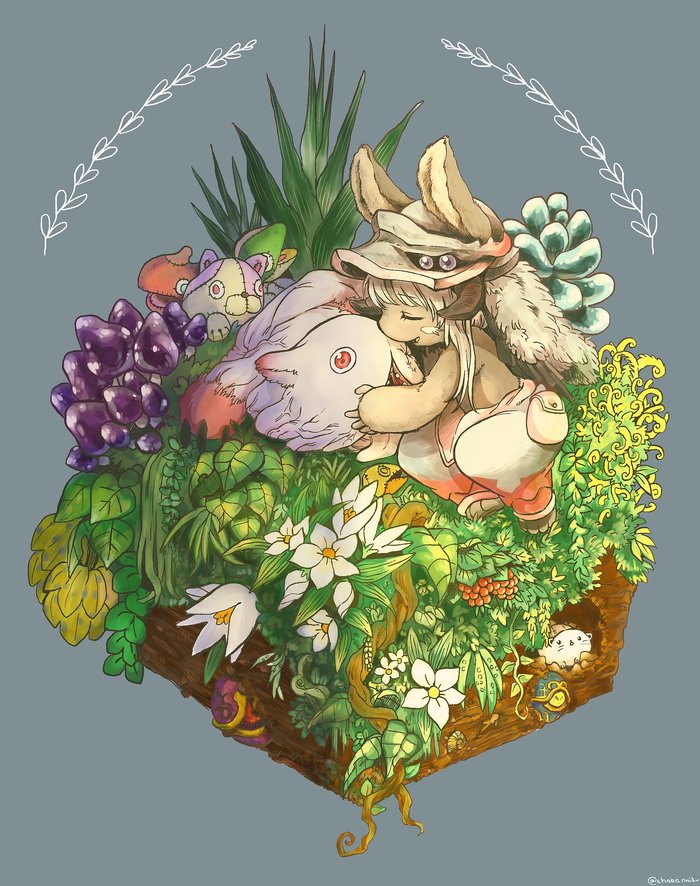  Anime Art, , Made in Abyss, Nanachi, Mitty